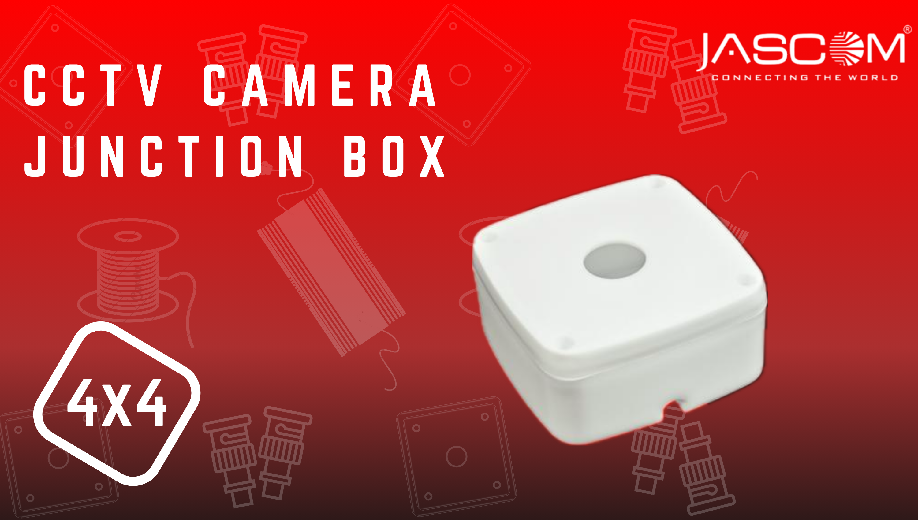 JASCOM CCTV Camera Junction Box